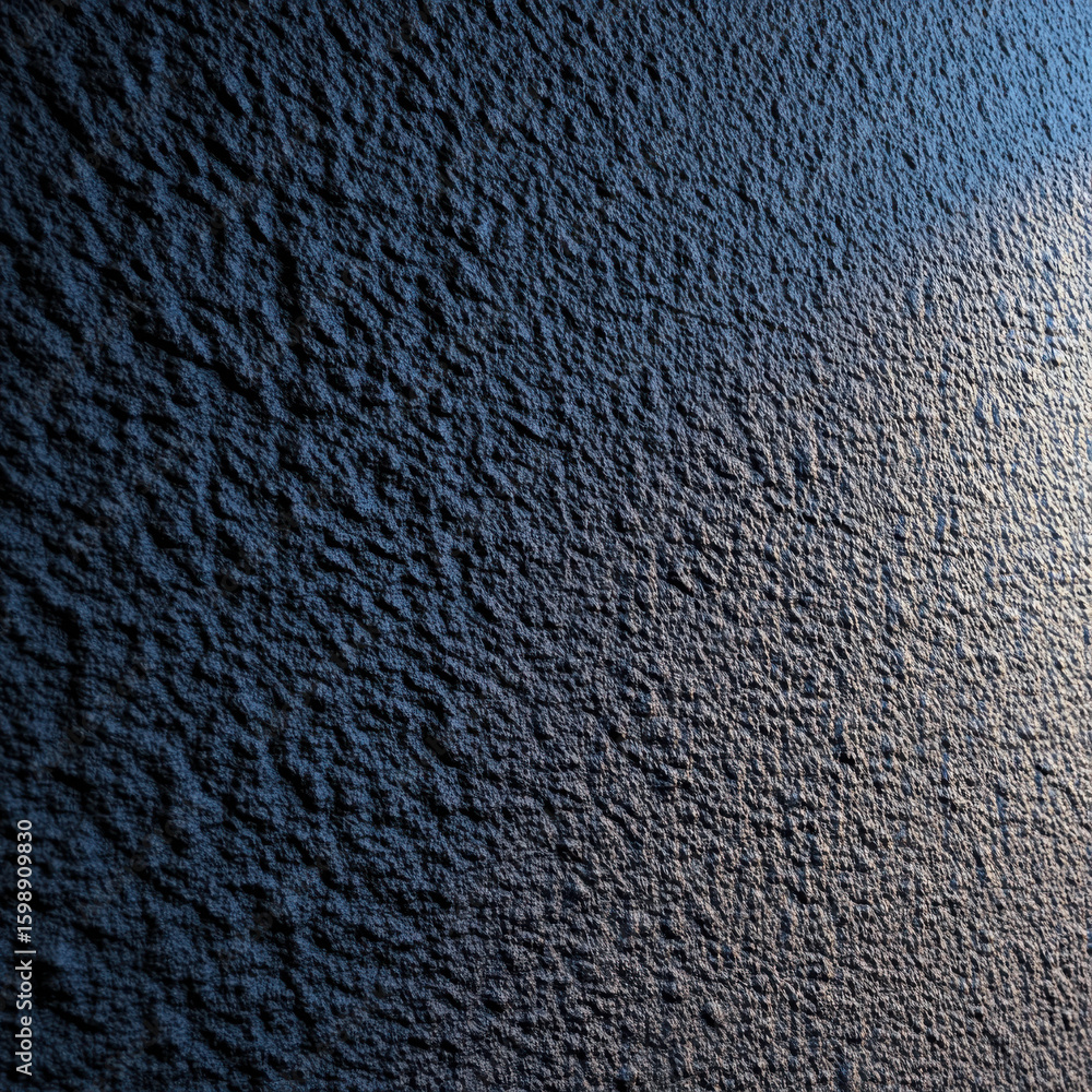 Poster abstract dark blue textured surface background with rough pattern and light shining on it for decora