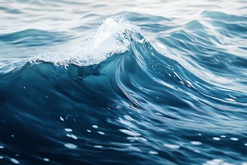 River and Sea Waves Converge in Stunning Nature Landscape Photography