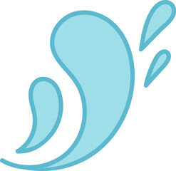 Abstract Water Droplet Shapes