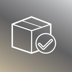 Box with Checkmark Icon