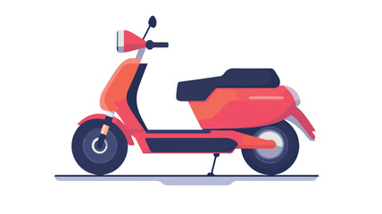 Modern Eco-Friendly Electric Scooter Concept for Sustainable Urban Transportation