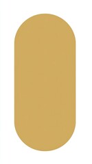Simple Oval Beige Shape