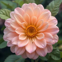 Fototapeta premium dahlia in the garden