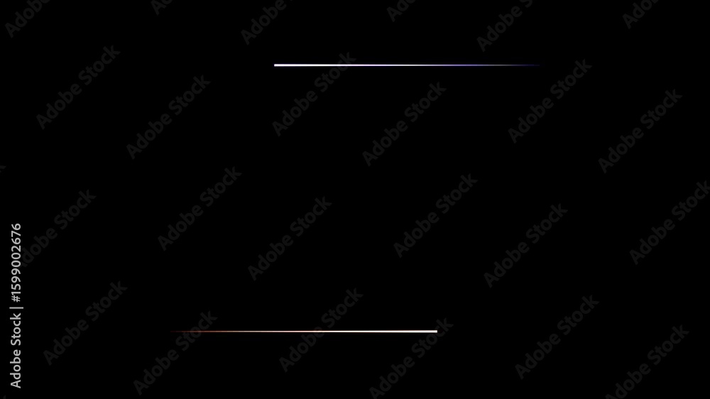 Poster abstract sci-fi neon border frame with dynamic lines