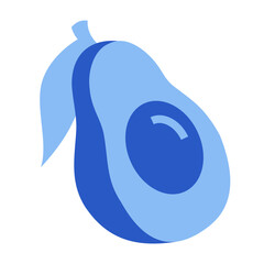 avocado icon design
