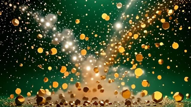 attestant an celestial philharmonic of gold and metallic blurs cascade downwardly comparable glittering meteors, with apiece glittering tack an detonate sherd from disturbance muzzy