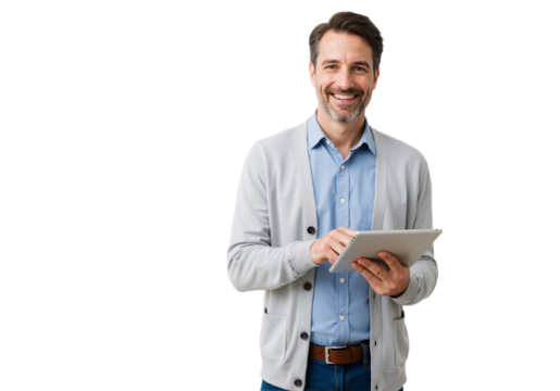 Tech-Savvy Casual Professional: Approachability and Digital Interaction