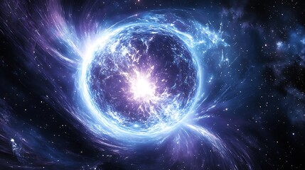 Exploring the Cosmos a Supernova Star Explosion in Deep Space