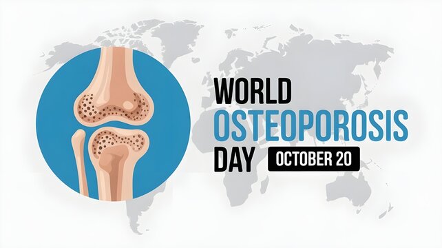 World Osteoporosis Day is observed annually on October 20th, and launches a year-long campaign dedicated to raising global awareness of the prevention, diagnosis and treatment of osteoporosis disease.