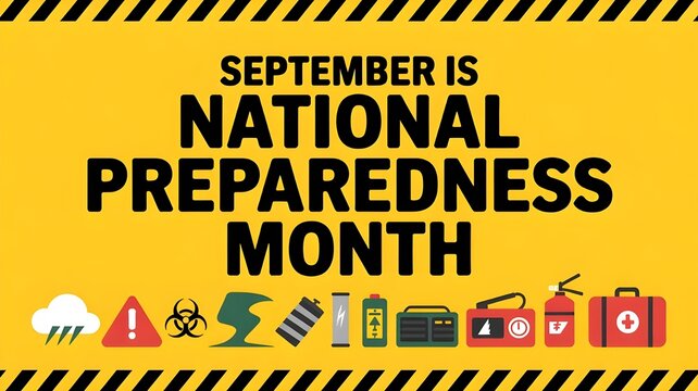 National Preparedness month (NPM) is observed every year in September, to promote family and community disaster planning now and throughout the year. 