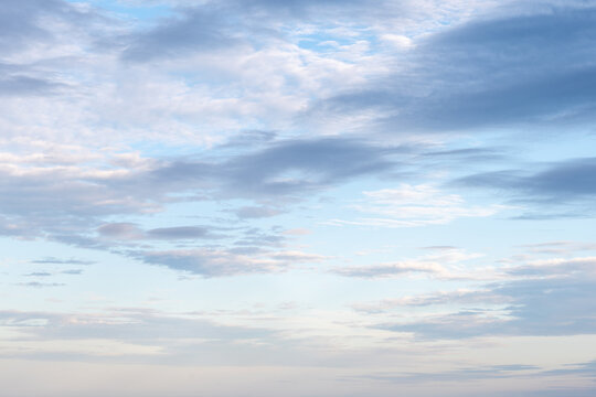Cloudscape with blue sky