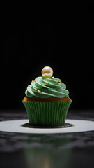 Luxury delicious cupcake
