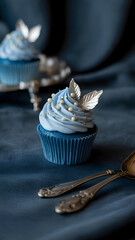 Luxury delicious cupcake