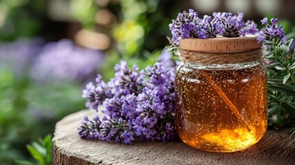 Lavender Honey Jar: A Delightful Blend of Nature's Sweetness