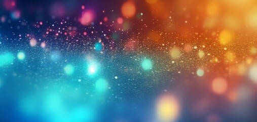 abstract background with bokeh