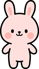 토끼 캐릭터 아이콘