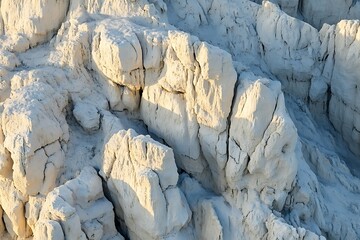 Exploring Eroded Sandstone Formations Under Warm Light Outdoor Adventure Theme
