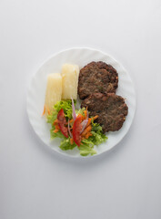 meat and vegetables