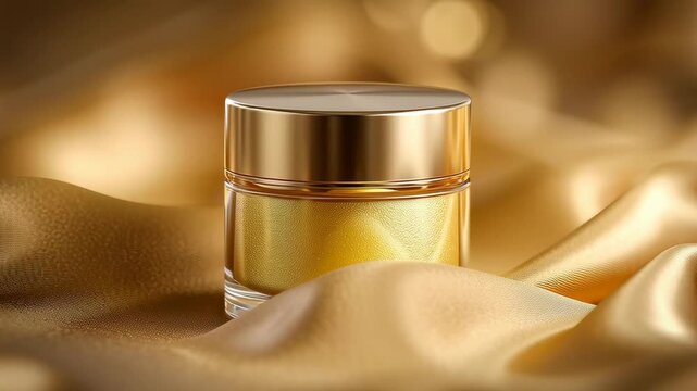 Elegant Golden Eye Cream Jar Promotion/エレガントな金のアイクリームジャーのプロモーション1