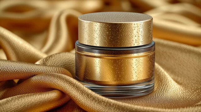 Elegant Golden Eye Cream Jar Promotion/エレガントな金のアイクリームジャーのプロモーション3