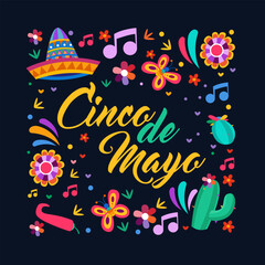 decorative feed cinco de mayo for media social