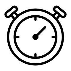 stopwatch Line Icon