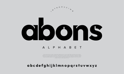 Bold geometric sans serif font, perfect for modern branding, logos, and headlines