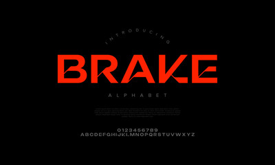 Display font, ideal for sports branding, posters, and dynamic graphics