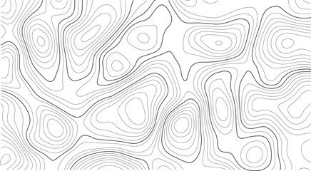 Topography contour vector background with vintage relief grid, seamless elevation line texture perfect for maps, posters, and outdoor adventure design