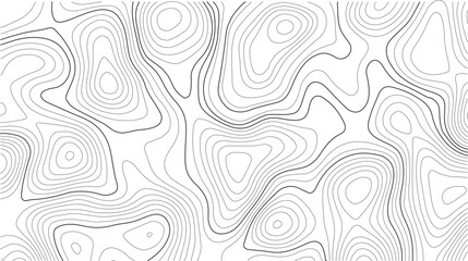 Fototapeta premium Topography contour vector background with vintage relief grid, seamless elevation line texture perfect for maps, posters, and outdoor adventure design