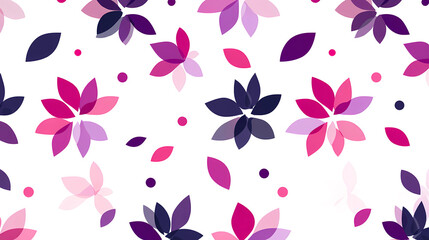 Seamless Pink and Red Floral Pattern - Mother's Day Wallpaper and Decorative Design Concept