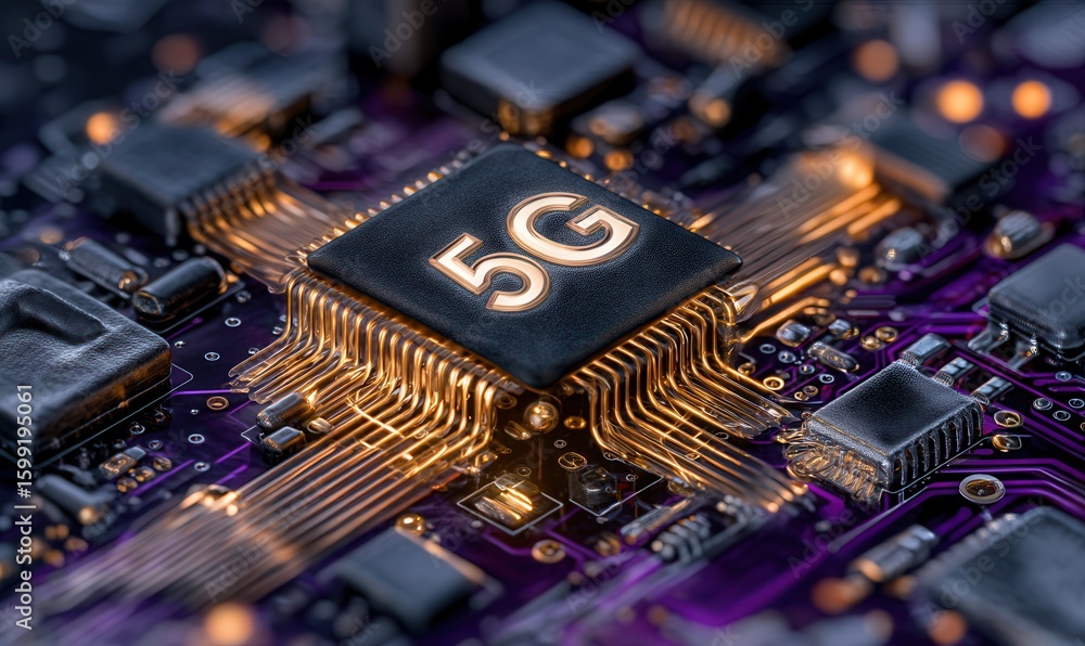 Poster high-speed wireless communication enabled by mobile network chip technology