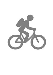 silhouette of a man riding bicycle bicicleta bici