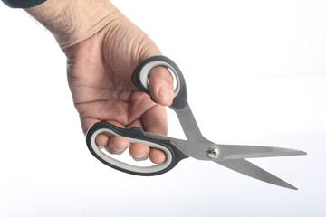 Obraz premium scissors isolated on white background