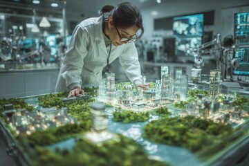 Engineer leverages holography for smart city development. Virtual reality. Navigating career challenges for new architects and engineers in the aec field. Career strategies. Smart planning.