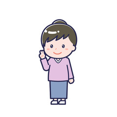 私服の大人／ななめ／女性 14