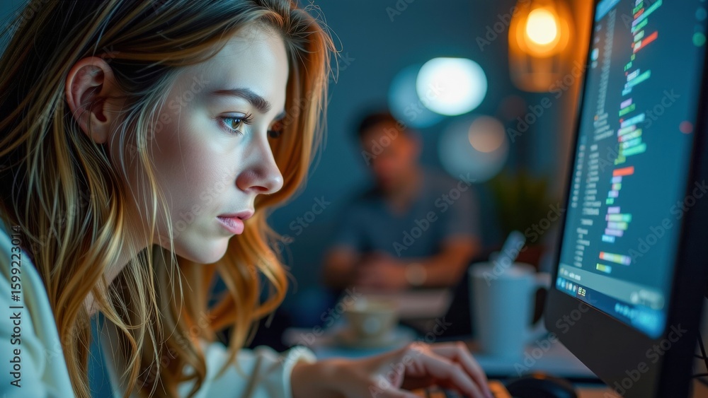 Poster women in blockchain industry are making significant strides as they engage in coding and technology 