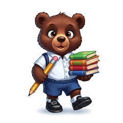 bear student ready to be back to school