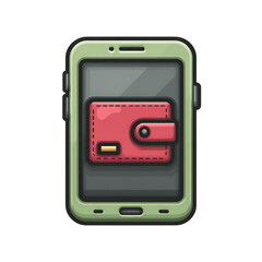 Digital Wallet App on Smartphone Screen