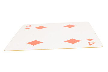 card gambling on white game luck four diamonds