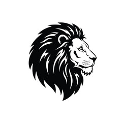 vector set of lion silhouette logo Ilustration