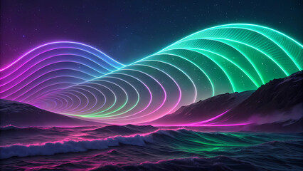 Modern Abstract Background in Gradient Colors &ndash; High Resolution Design for Creative Projects