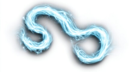 Naklejka premium Abstract light design with swirling patterns.