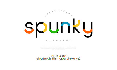 Playful rounded font with vibrant colors, ideal for kids, games, and fun branding