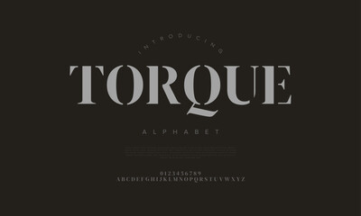 Elegant serif with sharp lines, perfect for luxury branding, editorial, and formal designs