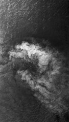 Textured ocean water 