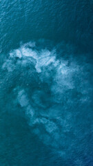 Textured ocean water 