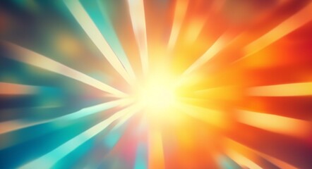 abstract background with rays