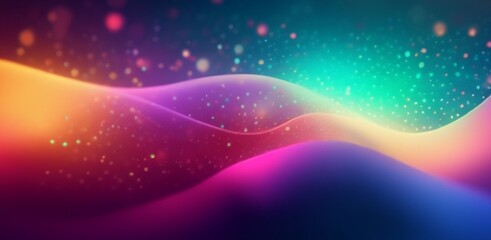 abstract background with glowing lights