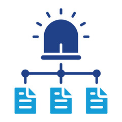 Obraz premium Incident Management Icon.